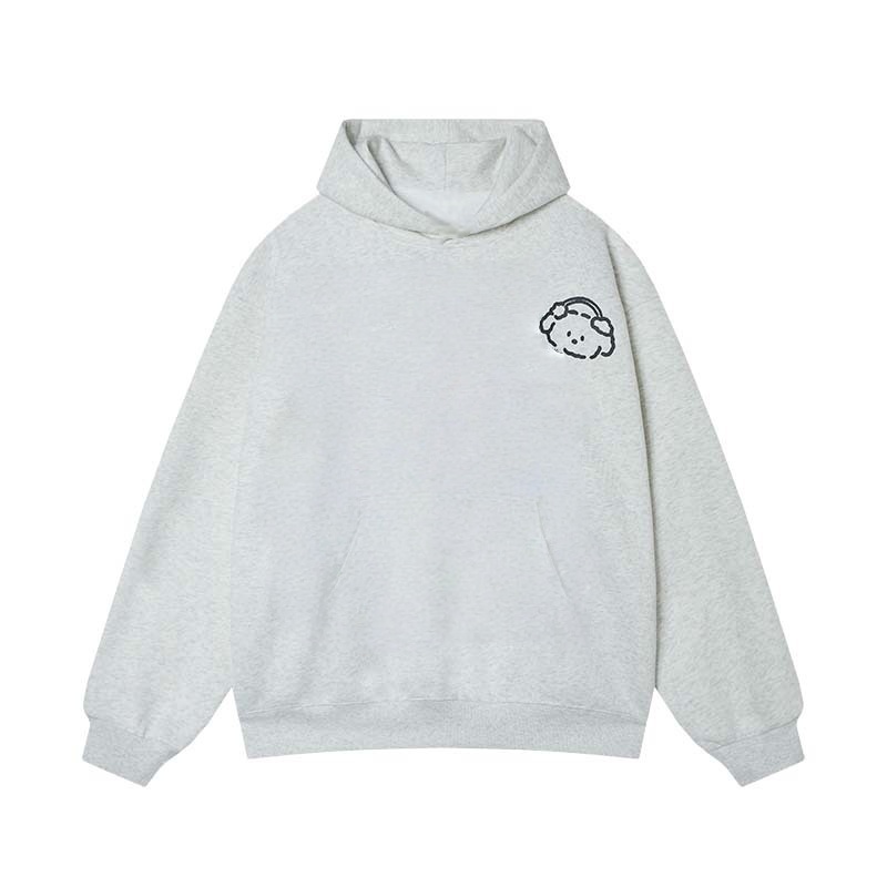 Street Style Dog Graphic Hoodie