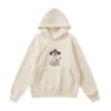 Comfortable Pure Cotton Casual Hoodie – Apricot