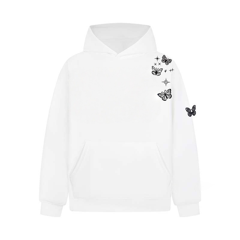 Aesthetic Butterfly Design Hoodie