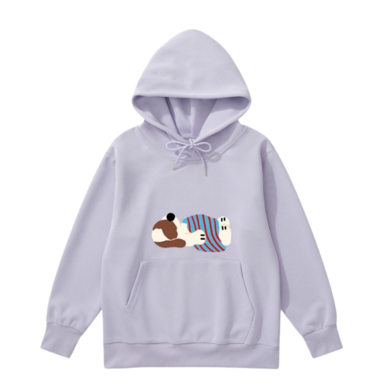 Stylish And Chic Light Purple Hoodie